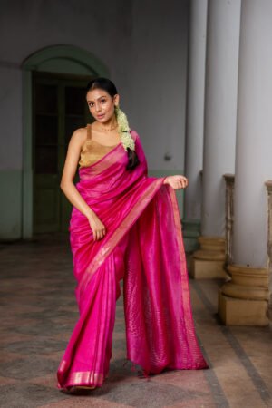 Amba Linen Silk Sari