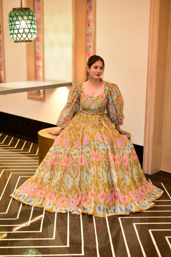 medallion floral lehenga choli - Image 2