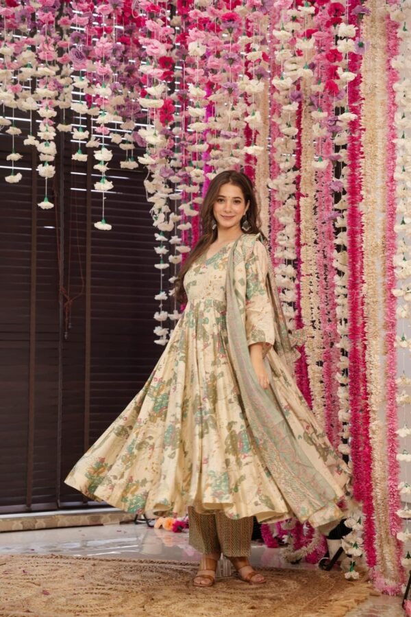 Delicated Muslin suit set - Image 4
