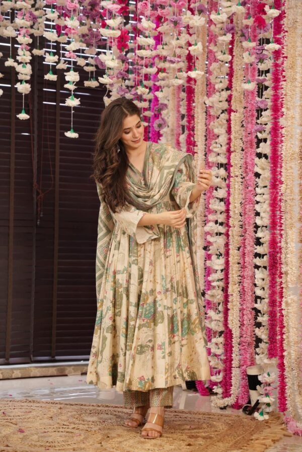 Delicated Muslin suit set - Image 3