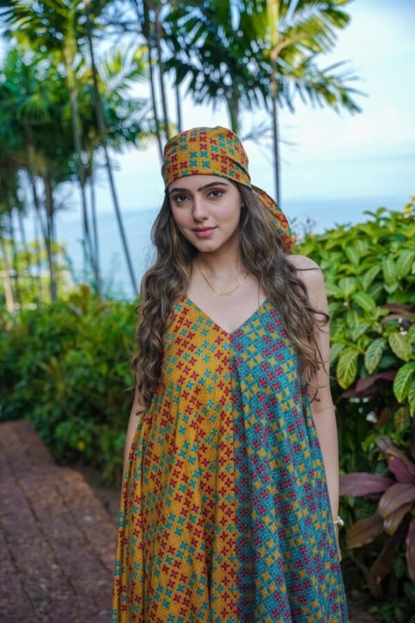 Vince cotton Handkerchief dress - Image 3