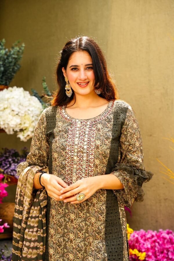 Boho rayon kurta set - Image 3