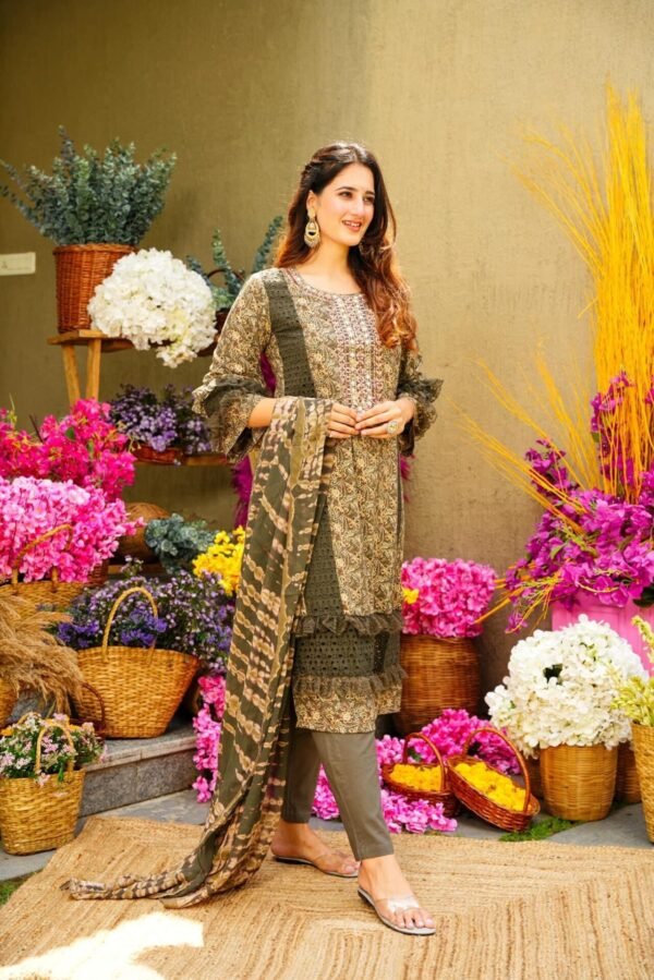 Boho rayon kurta set - Image 5