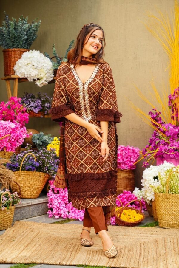 DIHU RAYON STRAIGHT SUIT SET - Image 3
