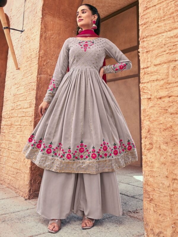 Rani Georgette Partywear Palazzo-Suit
