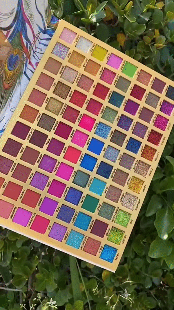 120-Color Ultra-Pigmented Eyeshadow Palette with Matte, Shimmer, and Glitter Finishes – Full Spectrum Rainbow Collection Featuring Bold Brights, Neutral Tones, Earthy Shades, and Metallics – Perfect for Creative, Everyday, and Glam Looks - Image 3