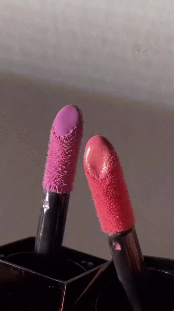 Afterglow Sensual Shine Lipstick Duo – Vibrant High-Shine Liquid Lipsticks with Moisturizing Formula for Lush, Long-Lasting Color in Bold Pink and Soft Coral Shades