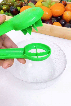 Multi-Color Handy Fruit & Vegetable Cutter Tool – Quick and Easy Slicer for Grapes, Cherry Tomatoes & Soft Fruits – Kitchen Gadget for Effortless Salads, Snacks & Meal Prep