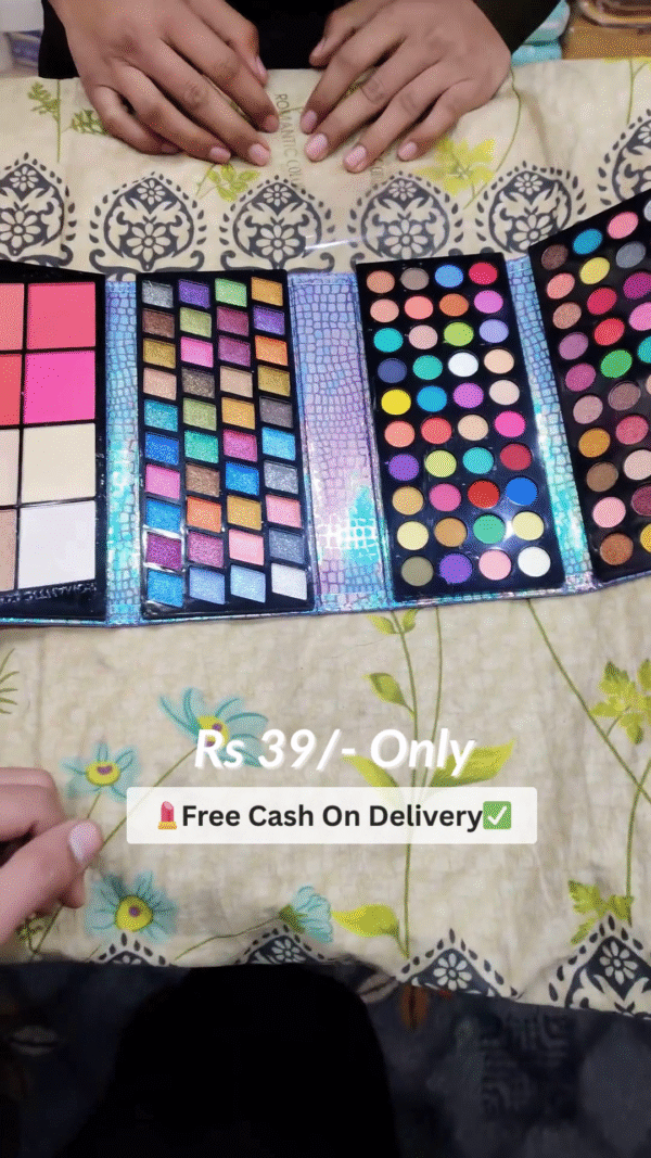 Complete Cosmetic Collection with Everything You Need for a Perfect Glam Look – Stylish & Functional Makeup Organizer Kit - Image 2