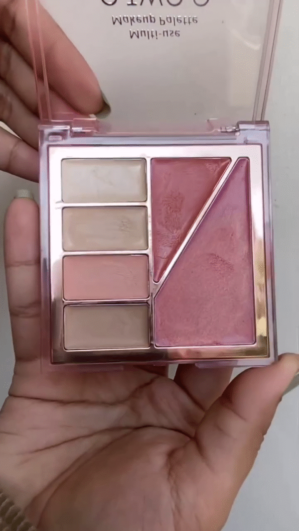 Instant Radiance Compact with Bronzing Powder, Highlighter & Setting Spray – Sun-Kissed Glow - Image 2
