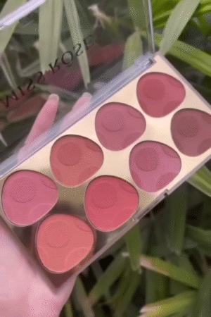 Evening Elegance Makeup Collection with Velvet Matte Lips, Smokey Eyeshadows & Shimmer Face Powder