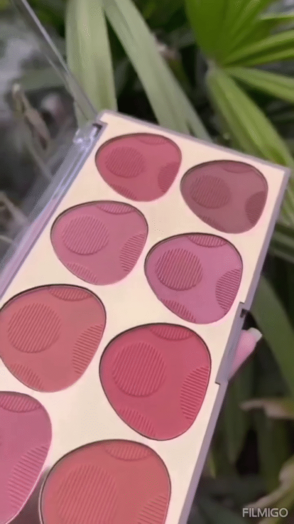 Evening Elegance Makeup Collection with Velvet Matte Lips, Smokey Eyeshadows & Shimmer Face Powder - Image 2